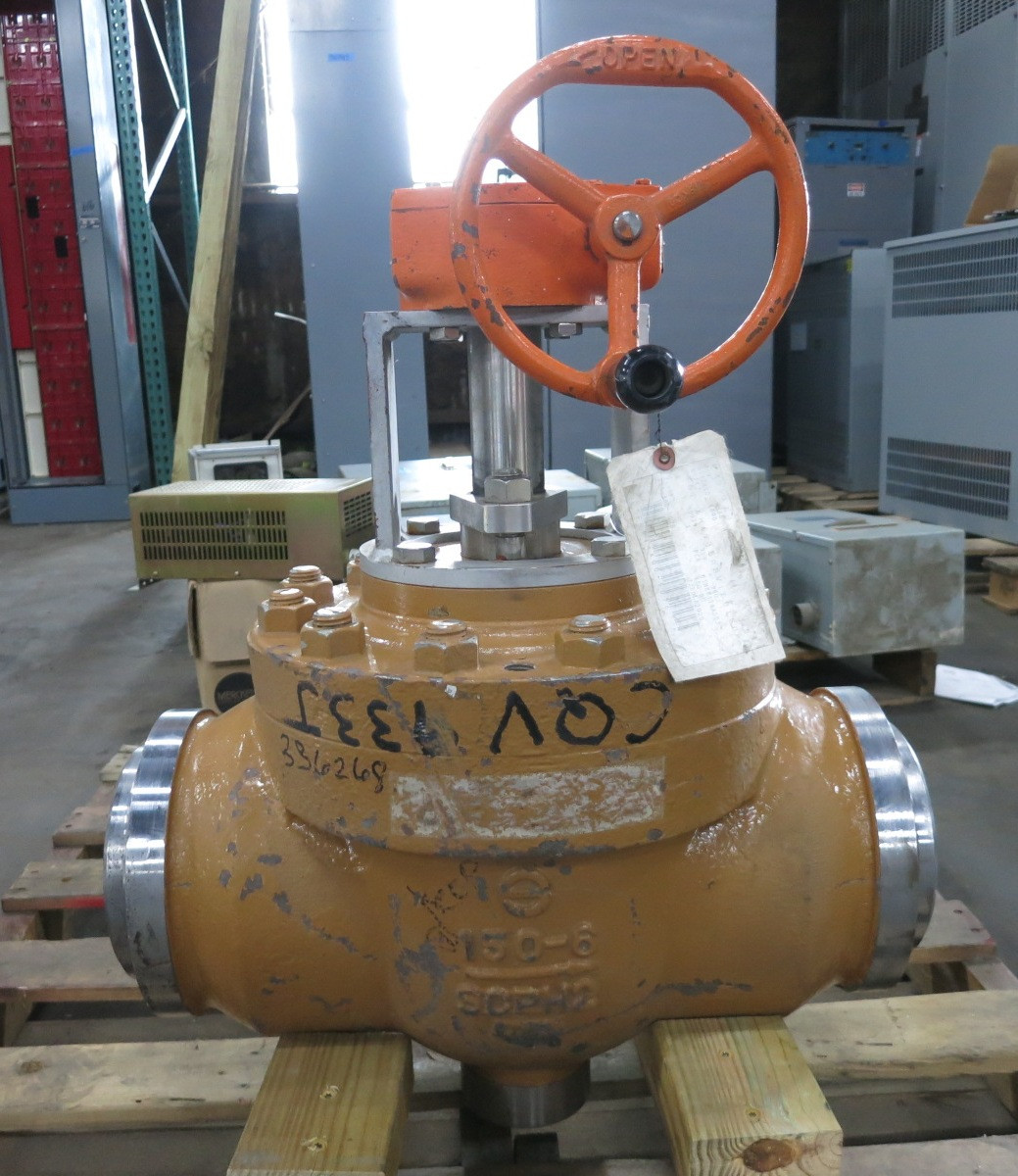 NEW LimiTorque VGC-3F 150-6 SCPH2 Ball Valve 511W32-9 6" VGC-3 Nippon 42:1 (DW8357-1)