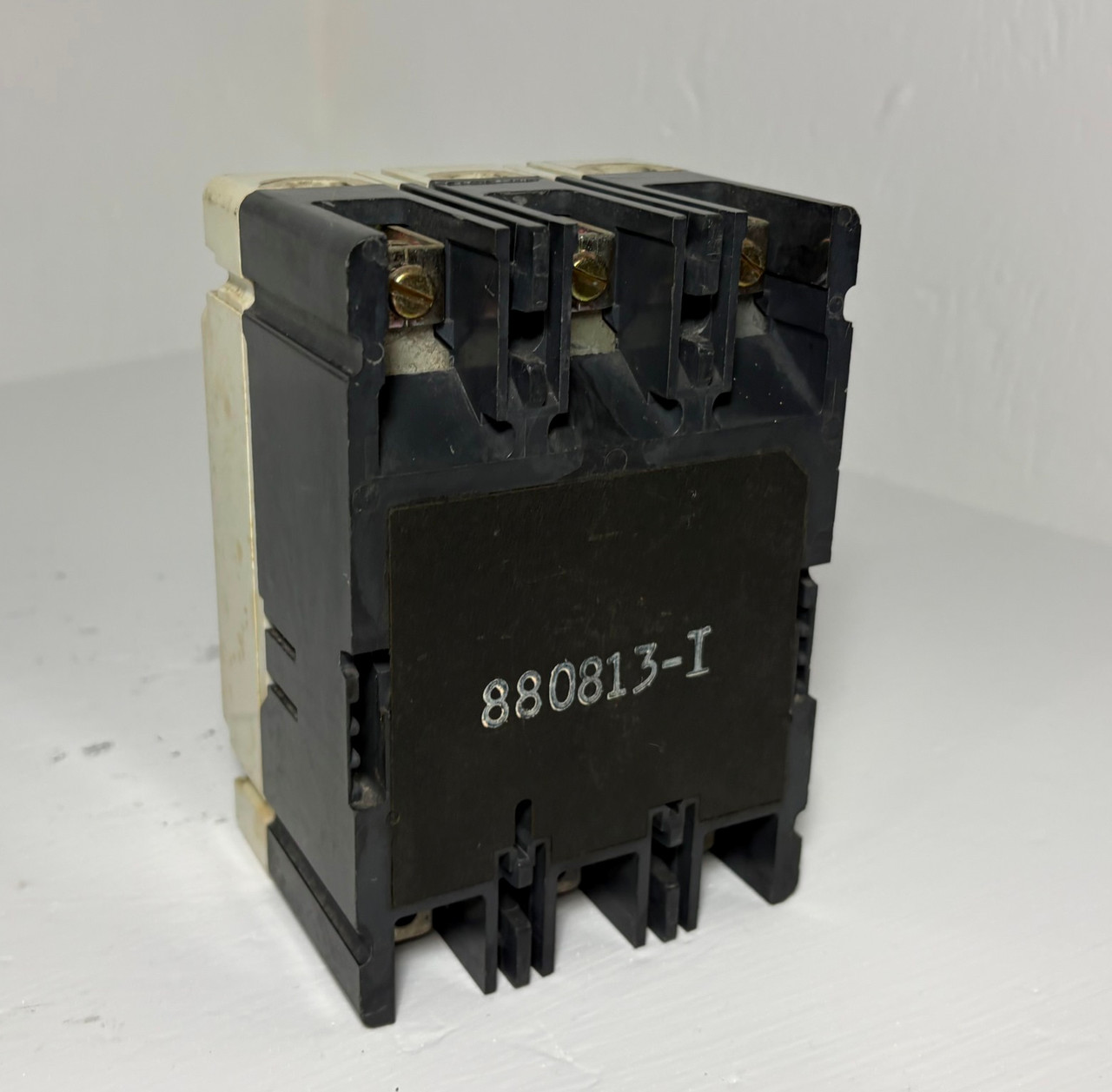 Westinghouse HFD3040L 40A Circuit Breaker Matte Blue 3P HFD3040 40 Amp bad label (EM5956-1)