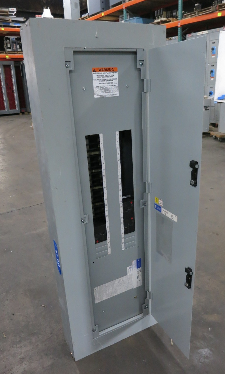 GE AEF3424MBX 400A Breaker Panel Board 480Y/277V MLO 3PH 4W 400 Amp 480 VAC TEY (DW8374-1)