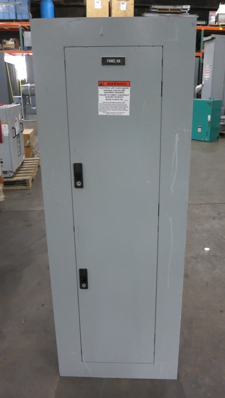 GE AEF3424MBX 400A Breaker Panel Board 480Y/277V MLO 3PH 4W 400 Amp 480 VAC TEY (DW8374-1)