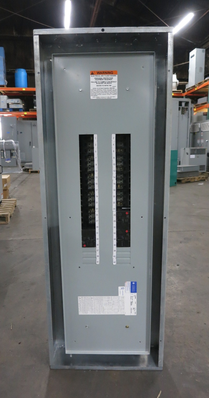 GE AEF3424MBX 400A Breaker Panel Board 480Y/277V MLO 3PH 4W 400 Amp 480 VAC TEY (DW8374-1)