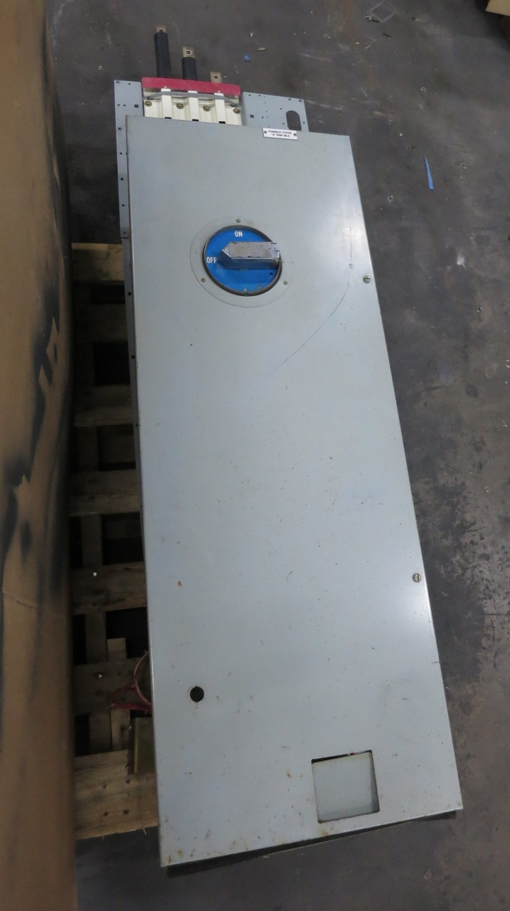 GE 7700 400A Fusible Size 5 Starter MCC Bucket Motor Control Unit 400 Amp 54" (DW8370-2)