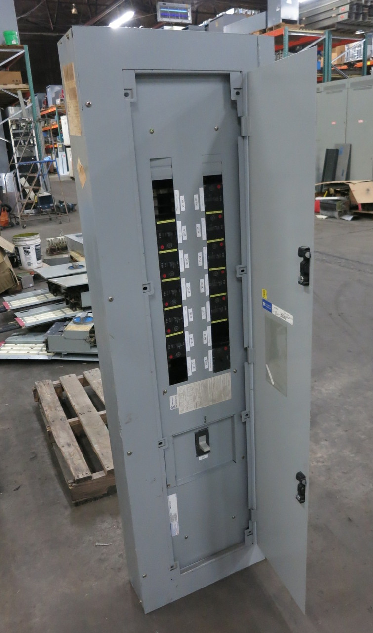 Image of GE AEF3424KB 400A Main Breaker Panel Board 480Y/277 A Series II 4W 400 Amp SGHA