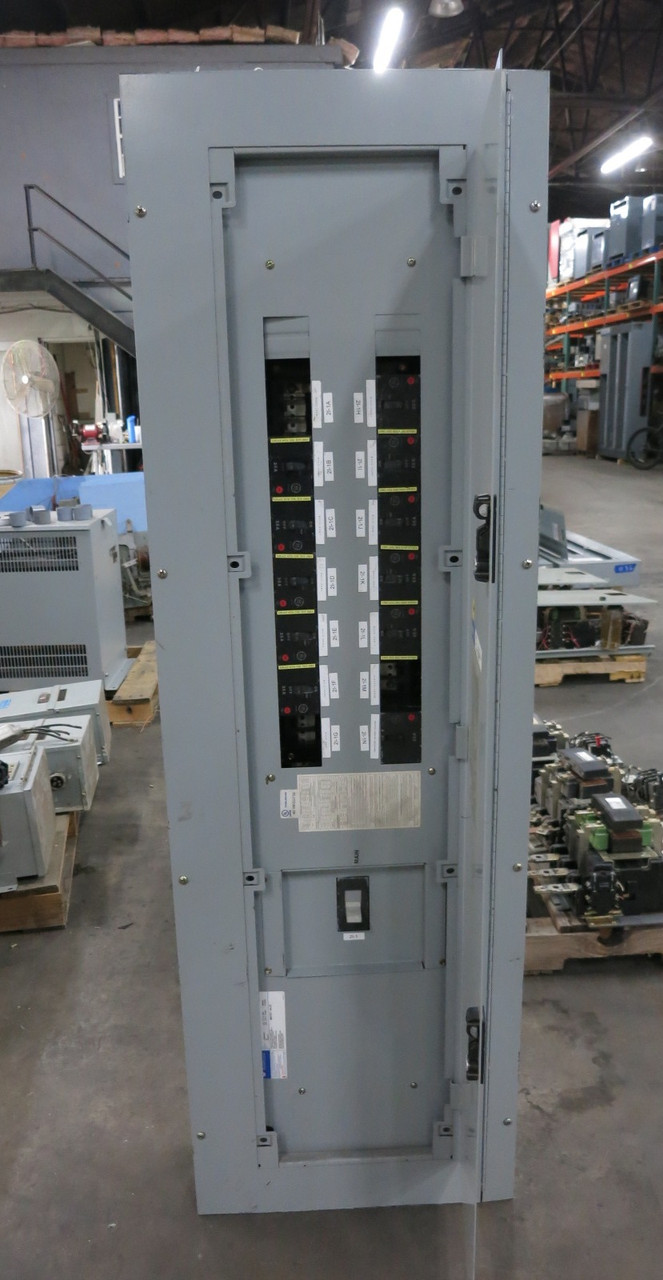 GE AEF3424KB 400A Main Breaker Panel Board 480Y/277 A Series II 4W 400 Amp SGHA (DW8366-1)