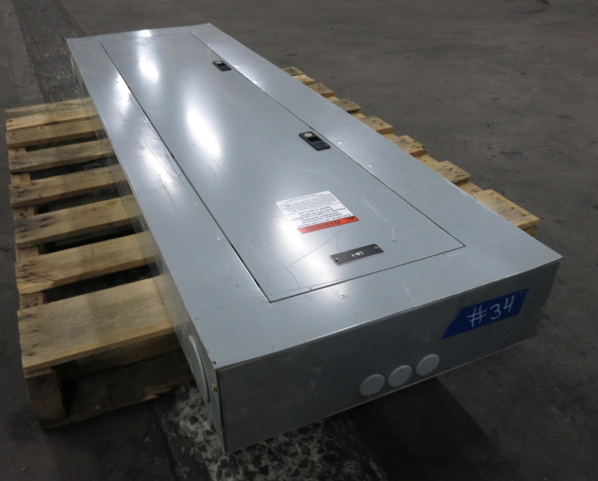 GE AQF3424JBX 300A Main Breaker Panel Board 208Y/120 A Series II 4W 300 Amp SGHA (DW8375-1)