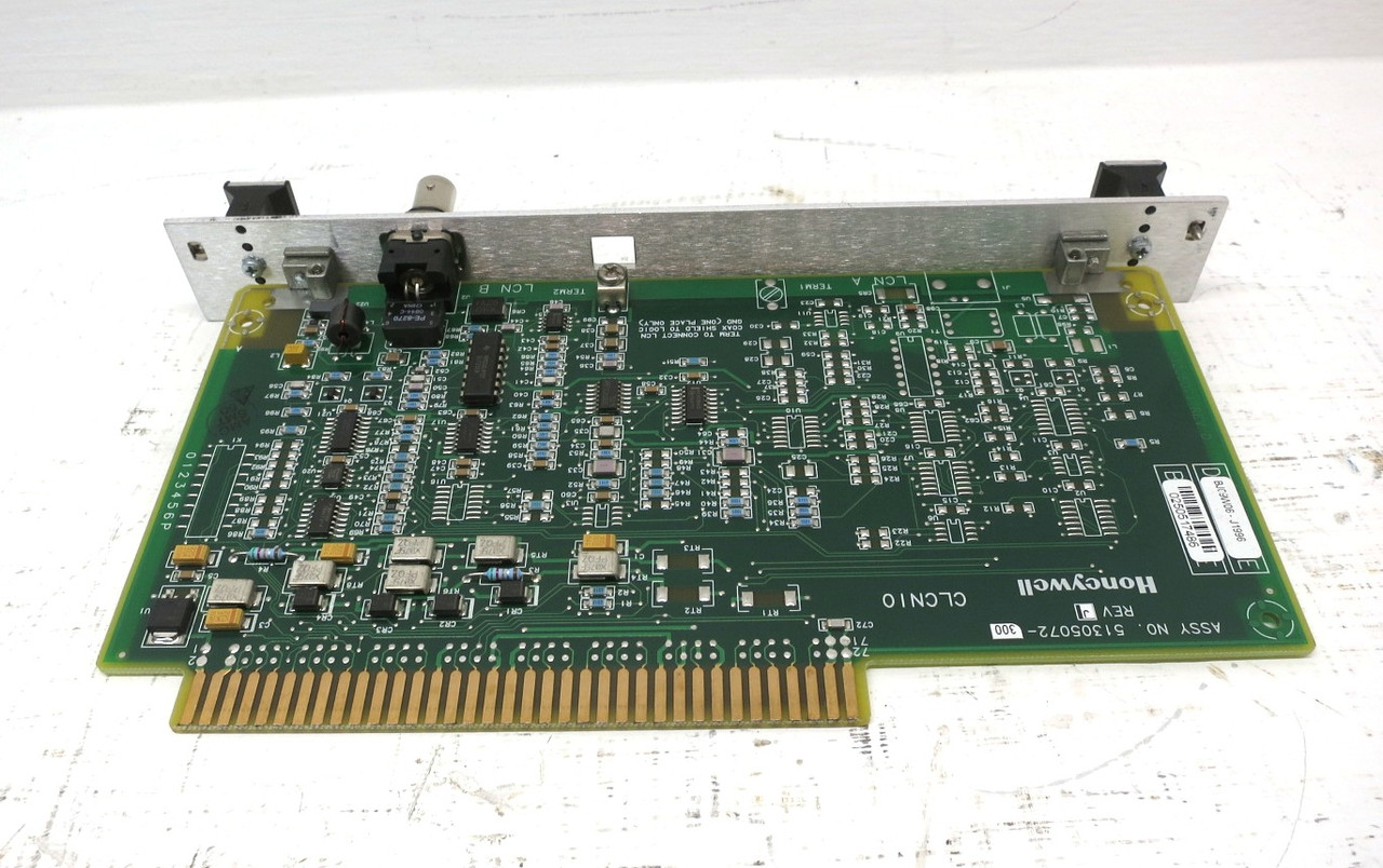 Honeywell 51305072-300 Rev J CLCNIO CLCN-B I/O Board 51305071 PCB PLC Card LCN B (DW8379-1)