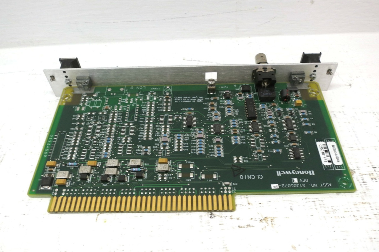 Honeywell 51305072-200 Rev J CLCNIO CLCN-A I/O Board 51305071 PCB PLC Card LCN A (DW8381-1)