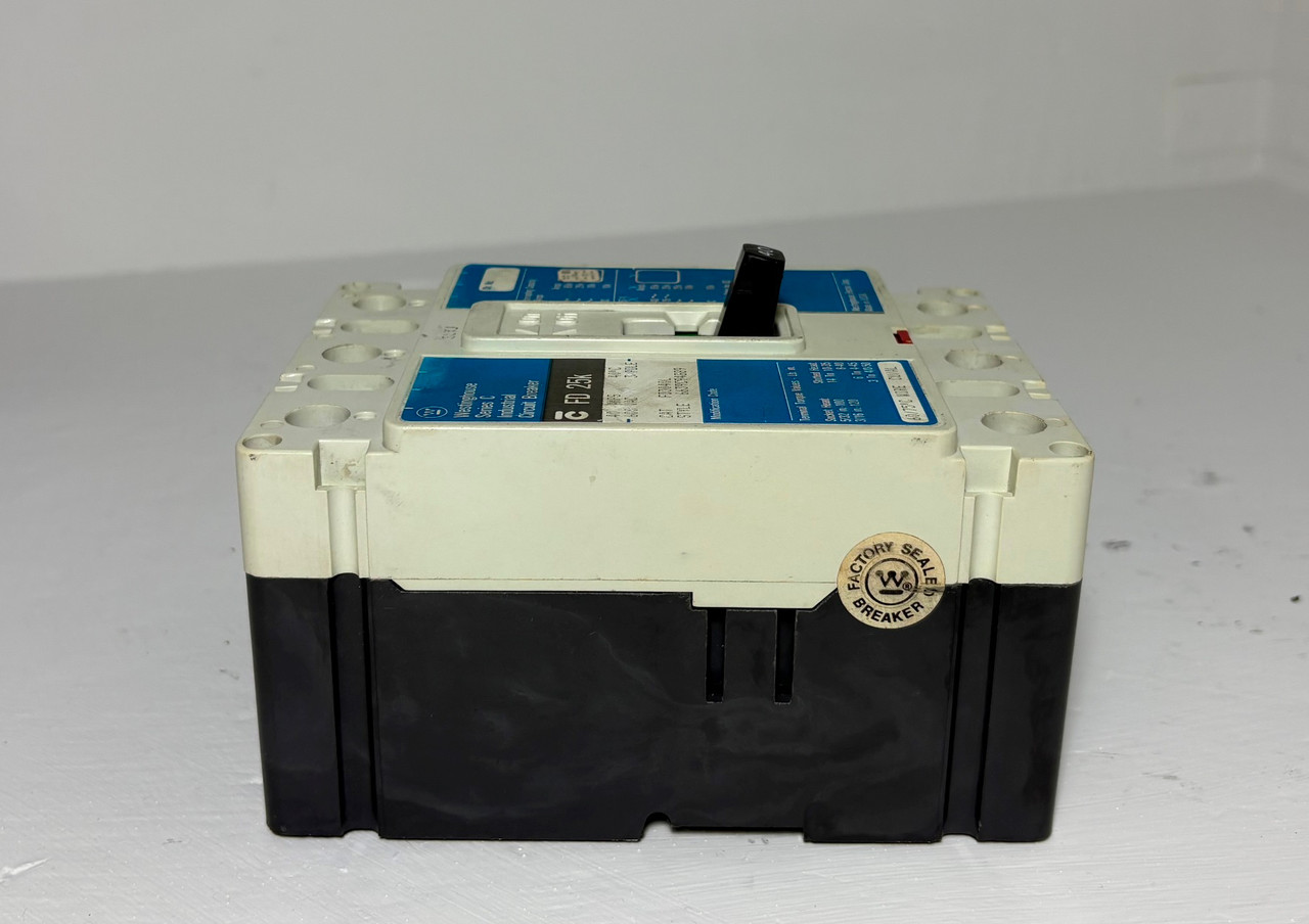 Westinghouse FD3040L 40A Circuit Breaker Matte Blue 600V 3P FD3040 40 Amp (EM5957-1)