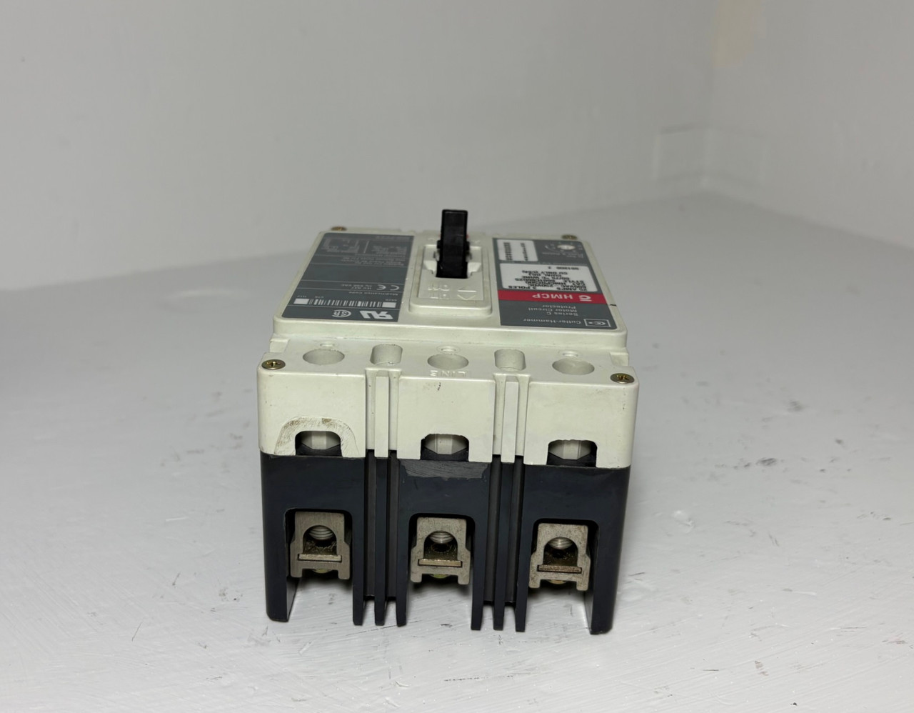 Cutler-Hammer HMCP025D0 25A Circuit Breaker Glossy 600V 3P HMCP 25 Amp (EM5961-1)
