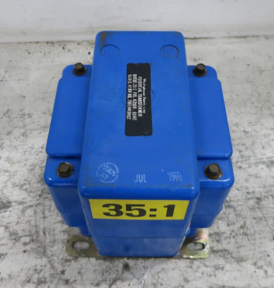 Westinghouse 7861A03H02 Potential Transformer 4200V Ratio 35:1 PT 4200 - 120 (DW8384-4)