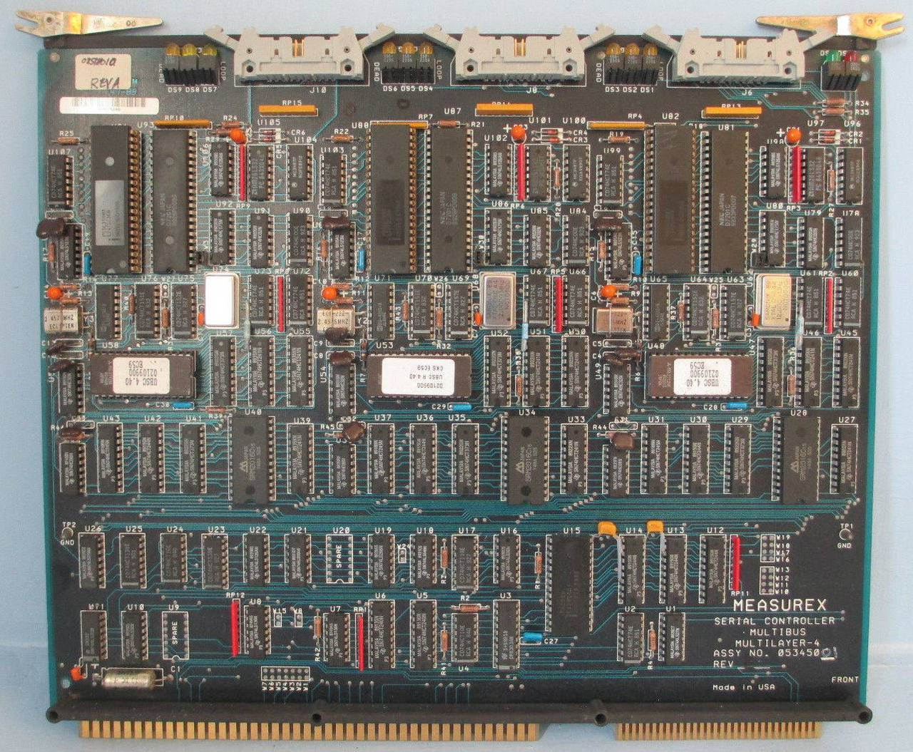 Image of Measurex 05345001 Rev E Serial Controller Multibus Multilayer-4 PLC 053450-01