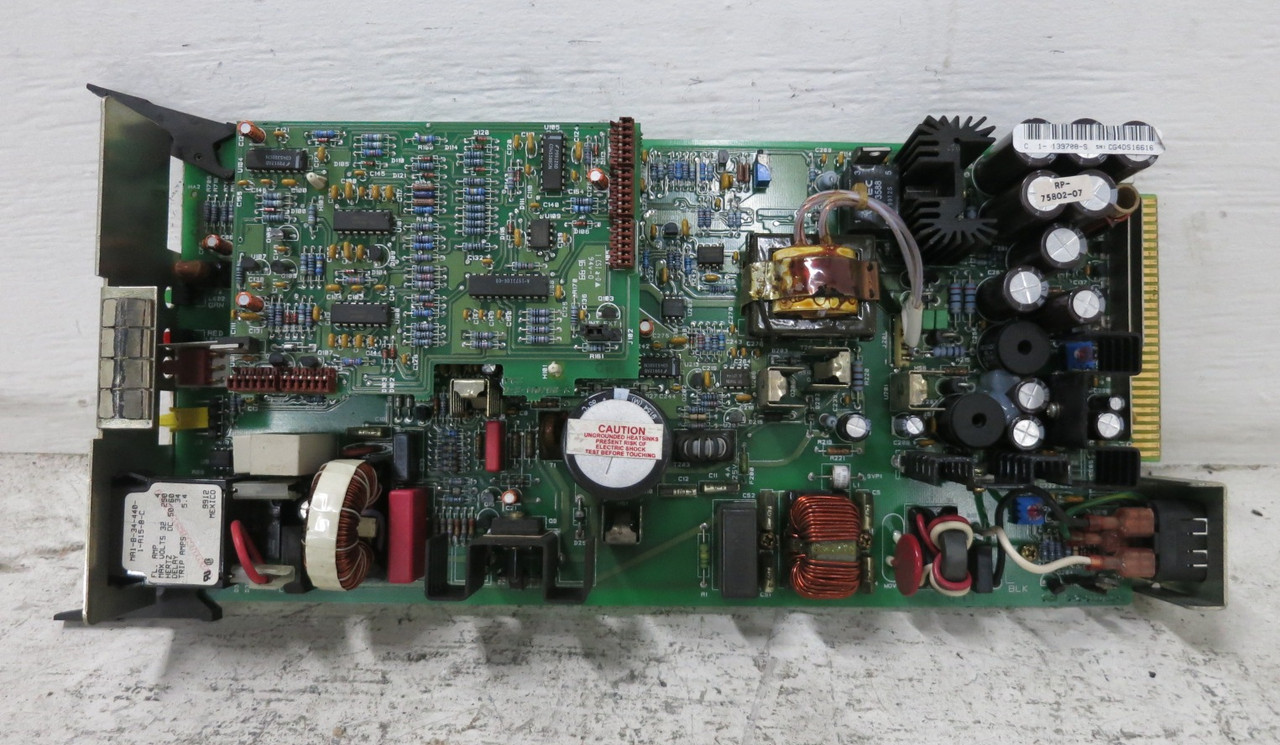 Honeywell 51196655-100 Rev E PLC Power Supply HF-75802 Rev G D-2-140750-K Board (DW8393-1)