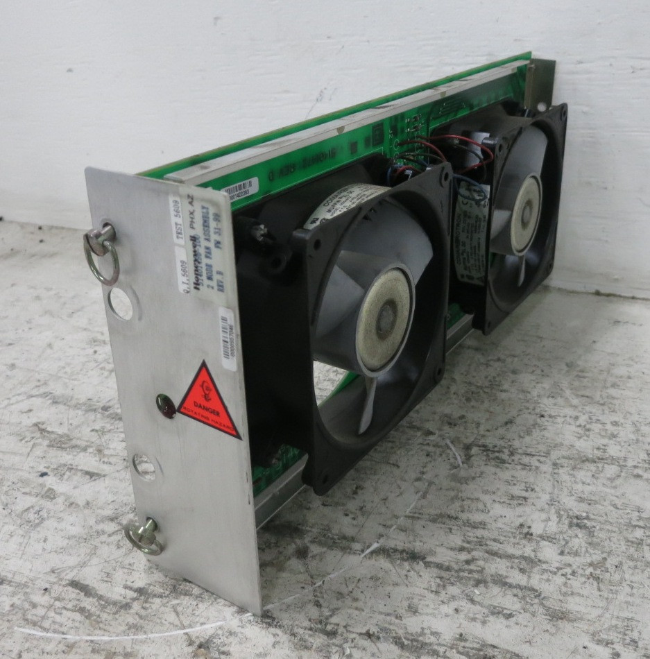 Honeywell 51401496-100 Rev B 2 Node Fan Assembly 51401473-100 D PLC 51401472 D (DW8391-7)
