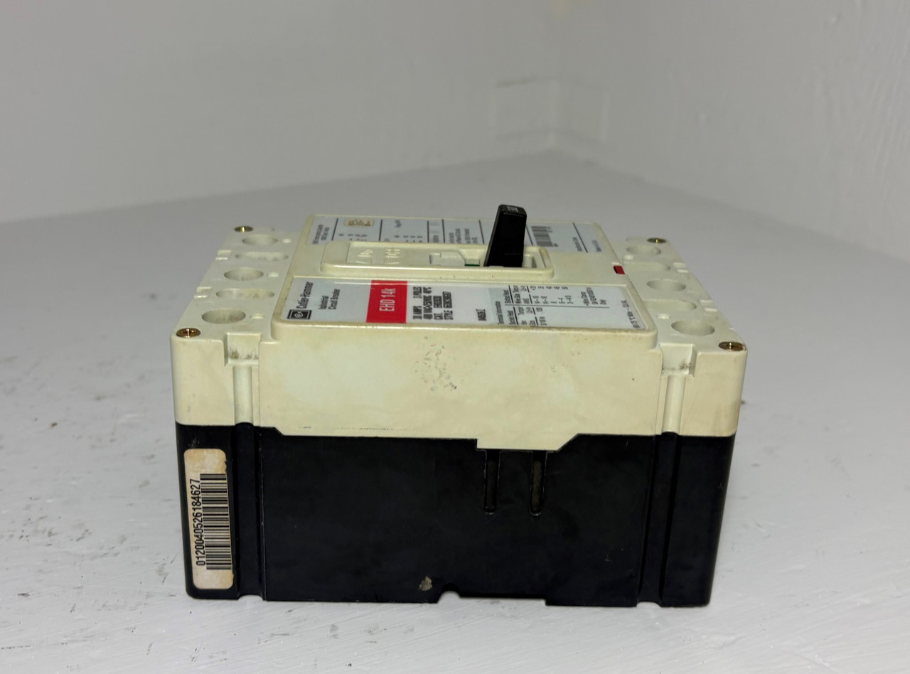 Cutler-Hammer EHD3030 30A Circuit Breaker Glossy Red 480V 3P EHD3030L 30 Amp (EM5967-2)