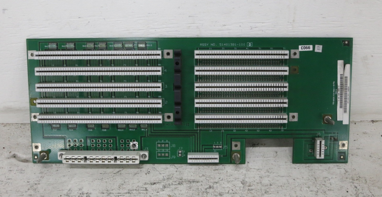 Honeywell 51401381-100 D 5 Slot Module Backplane 51401379-100 D PLC Chassis Rack (DW8389-2)