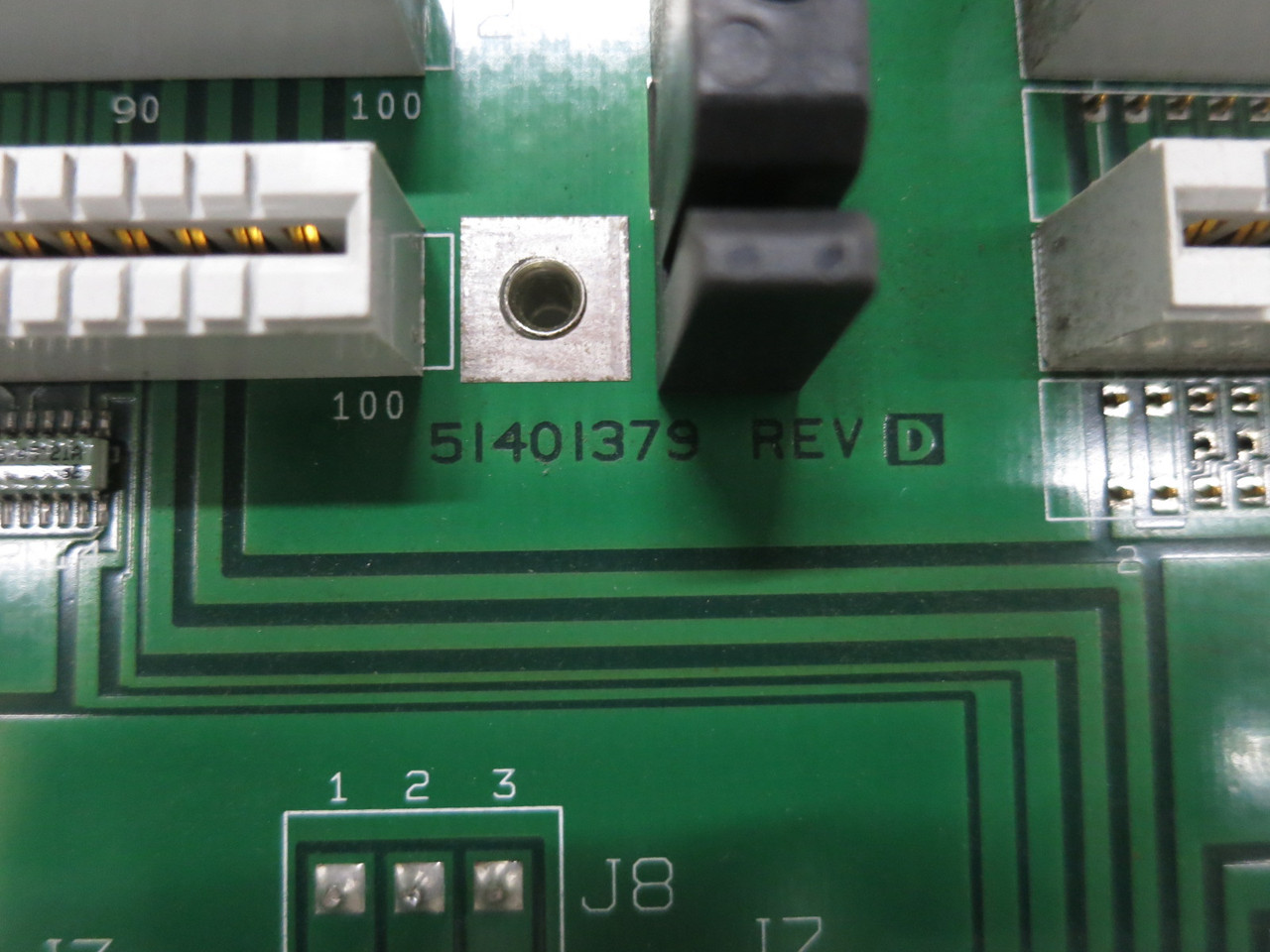 Honeywell 51401381-100 D 5 Slot Module Backplane 51401379-100 D PLC Chassis Rack (DW8389-2)