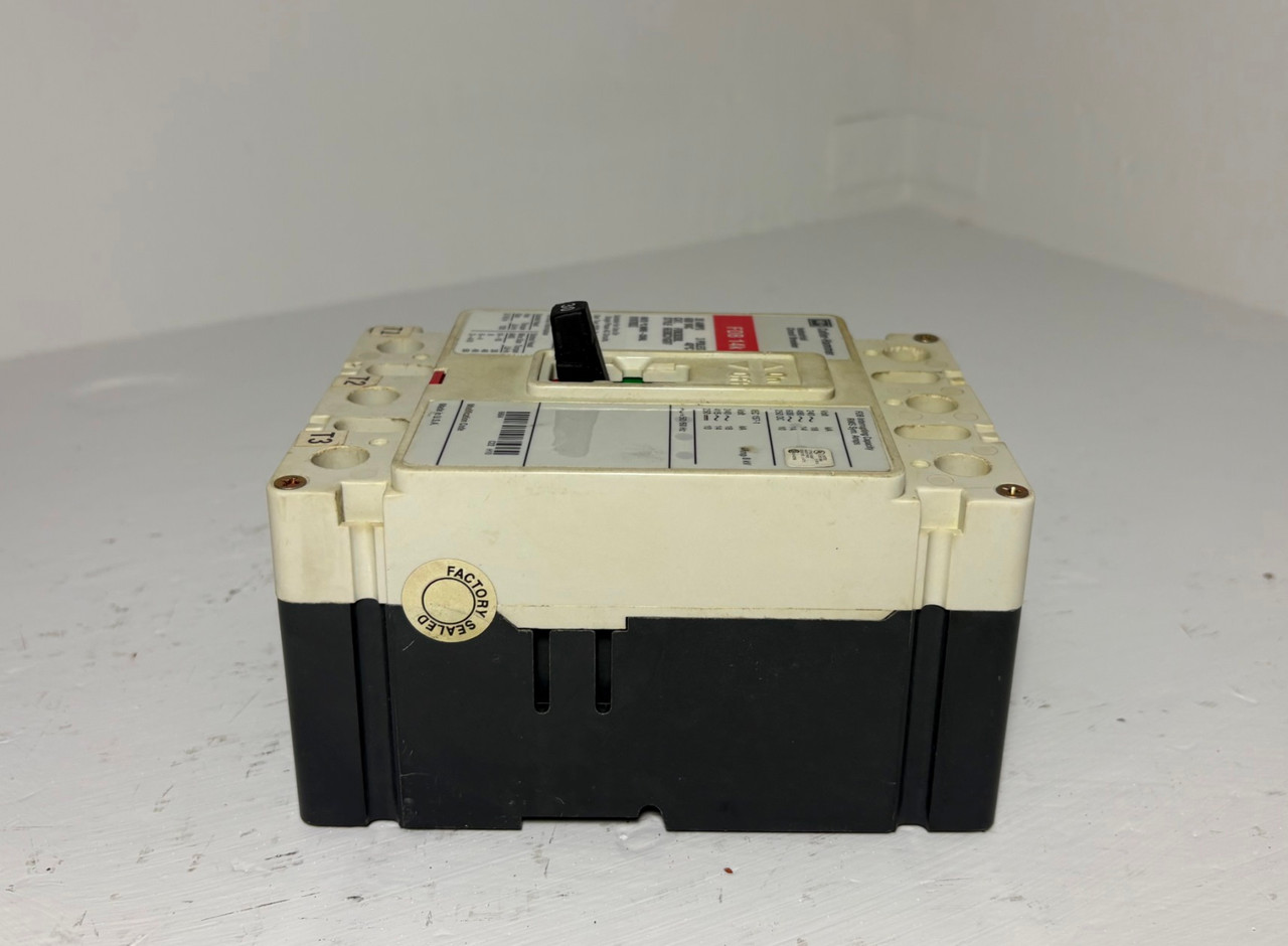 Cutler-Hammer FDB3030L 30A Circuit Breaker Glossy Red 600V 3P FDB3030 30 Amp (EM5965-1)