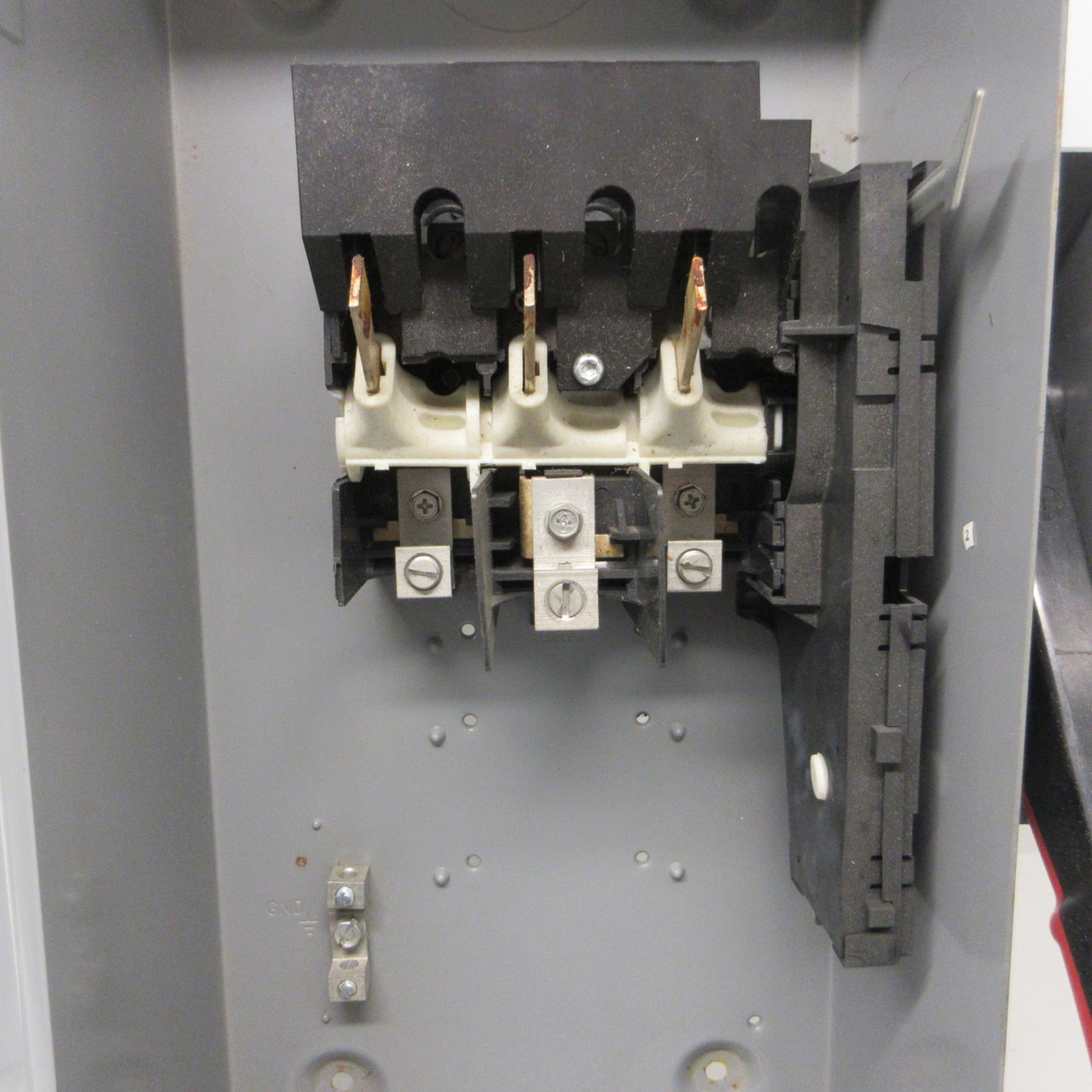 Square D HU363 100A 600V Non-Fusible Safety Switch Disconnect 100 Amp HU-363 F05 (AH1472-1)