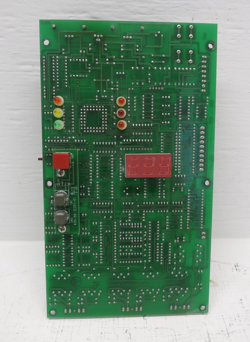 Saft-Nice 4111-66-12349-02 Battery Charger Control Display Board 3133-66-43563 (DW8398-1)