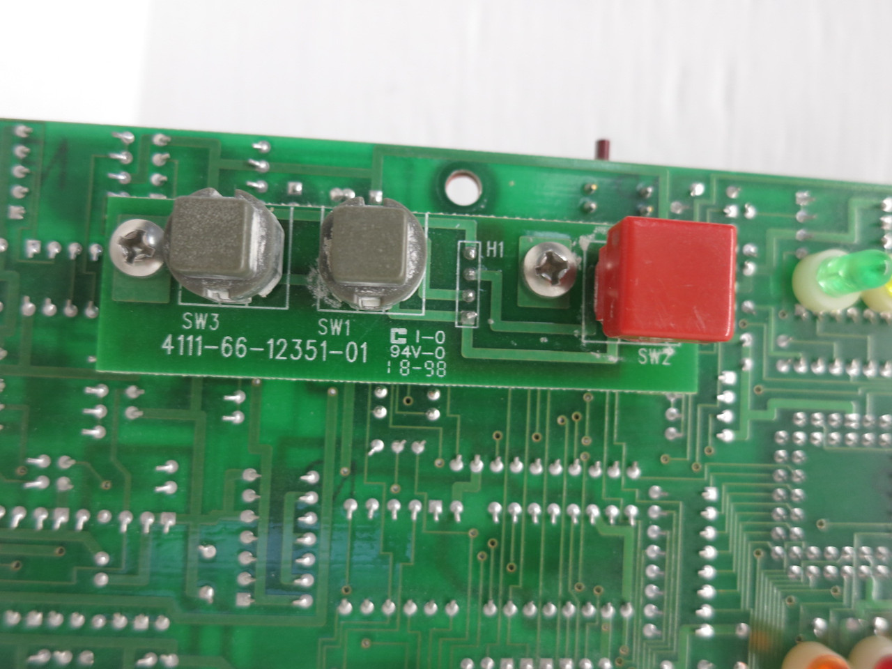 Saft-Nice 4111-66-12349-02 Battery Charger Control Display Board 3133-66-43563 (DW8398-1)