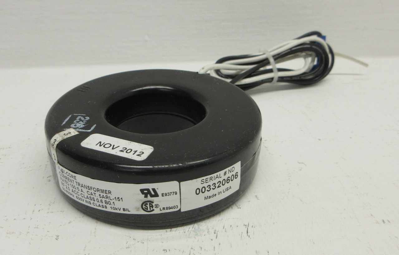 Flex-Core 5ARL-151 Current Transformer CT Ratio 150:5A RF 2.0 ACC Class 0.6 B0.1 (AH1474-3)