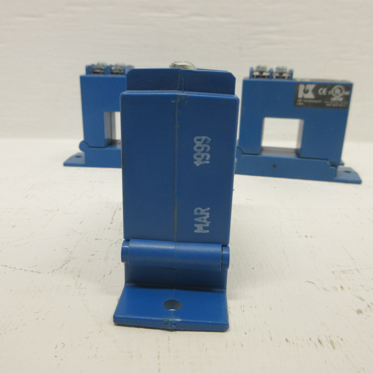 NK AT2-005-000-SP AC Current Transducer 0-150 & 0-200 Amp Ranges (LOT OF 3) (AH1478-2)