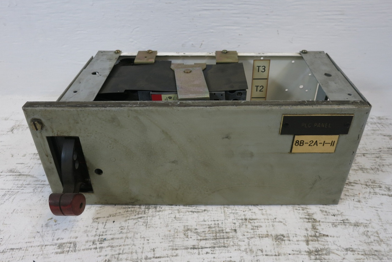 GE 8000 100A Breaker Type 6" MCC Feeder Bucket 100 Amp Motor Control Unit SELA (DW8402-2)