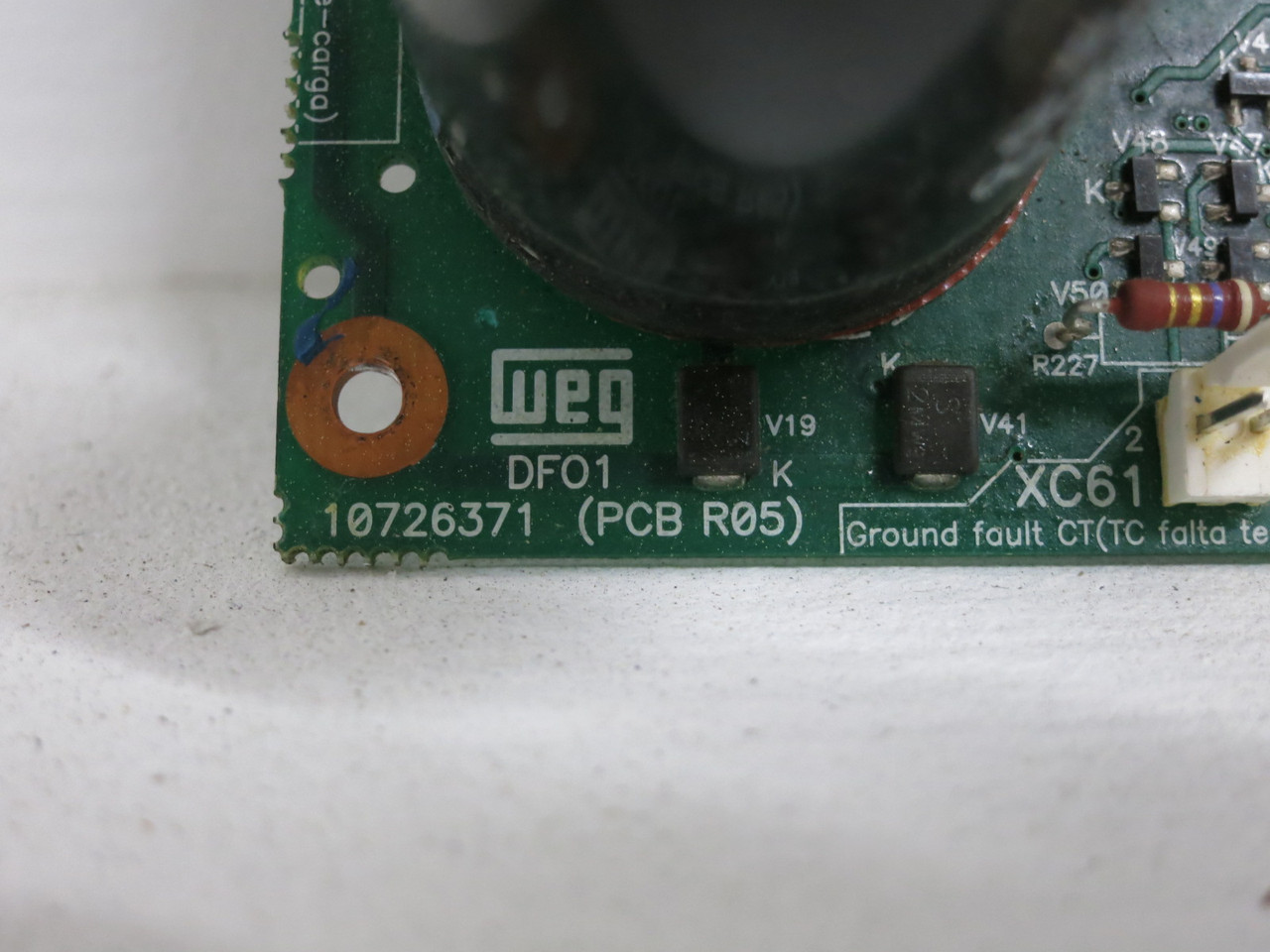 WEG DF01.105-4 Drive Control Board 10726371 PCB Card 10733722 (DW8401-1)