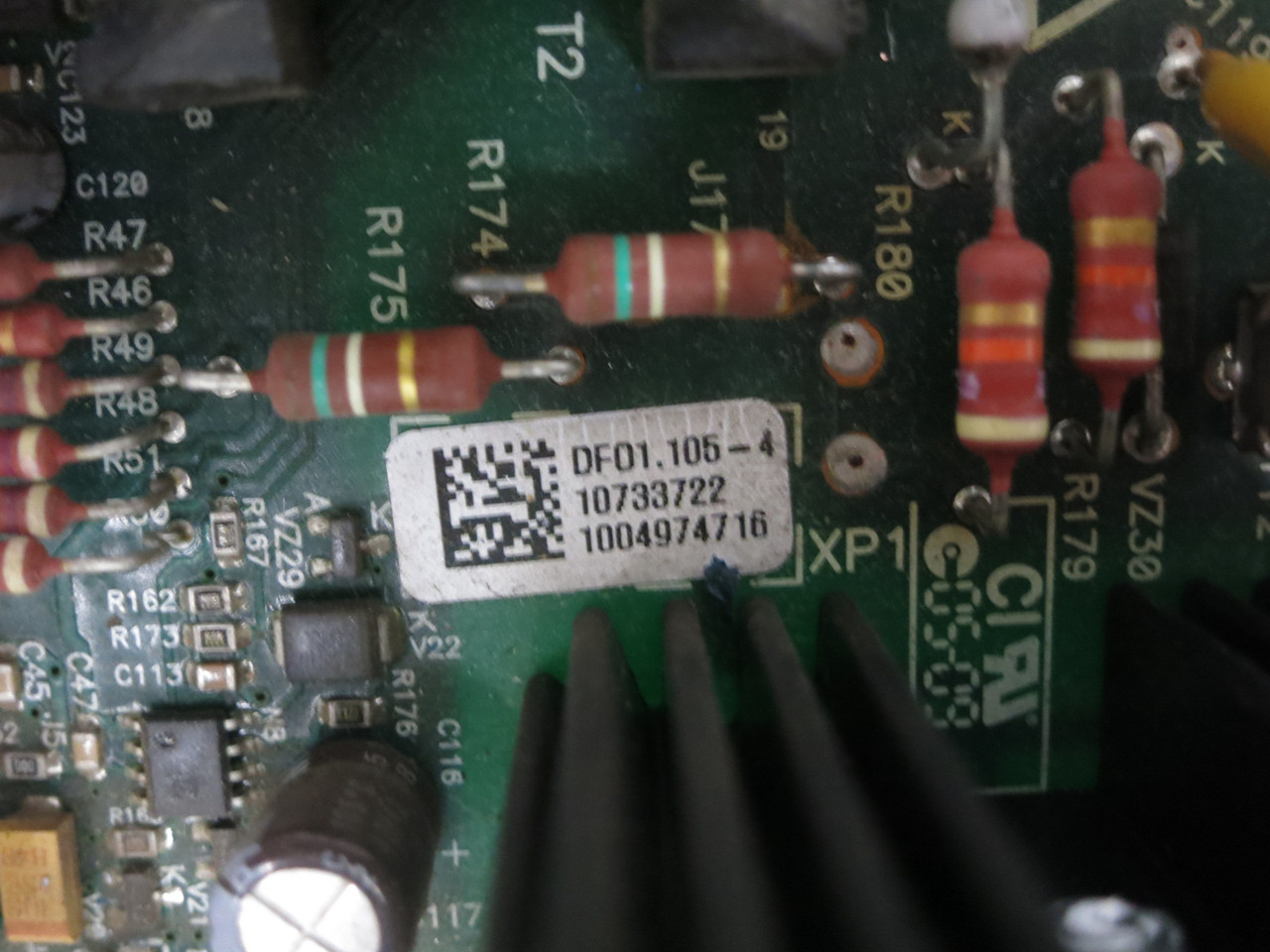 WEG DF01.105-4 Drive Control Board 10726371 PCB Card 10733722 (DW8401-1)