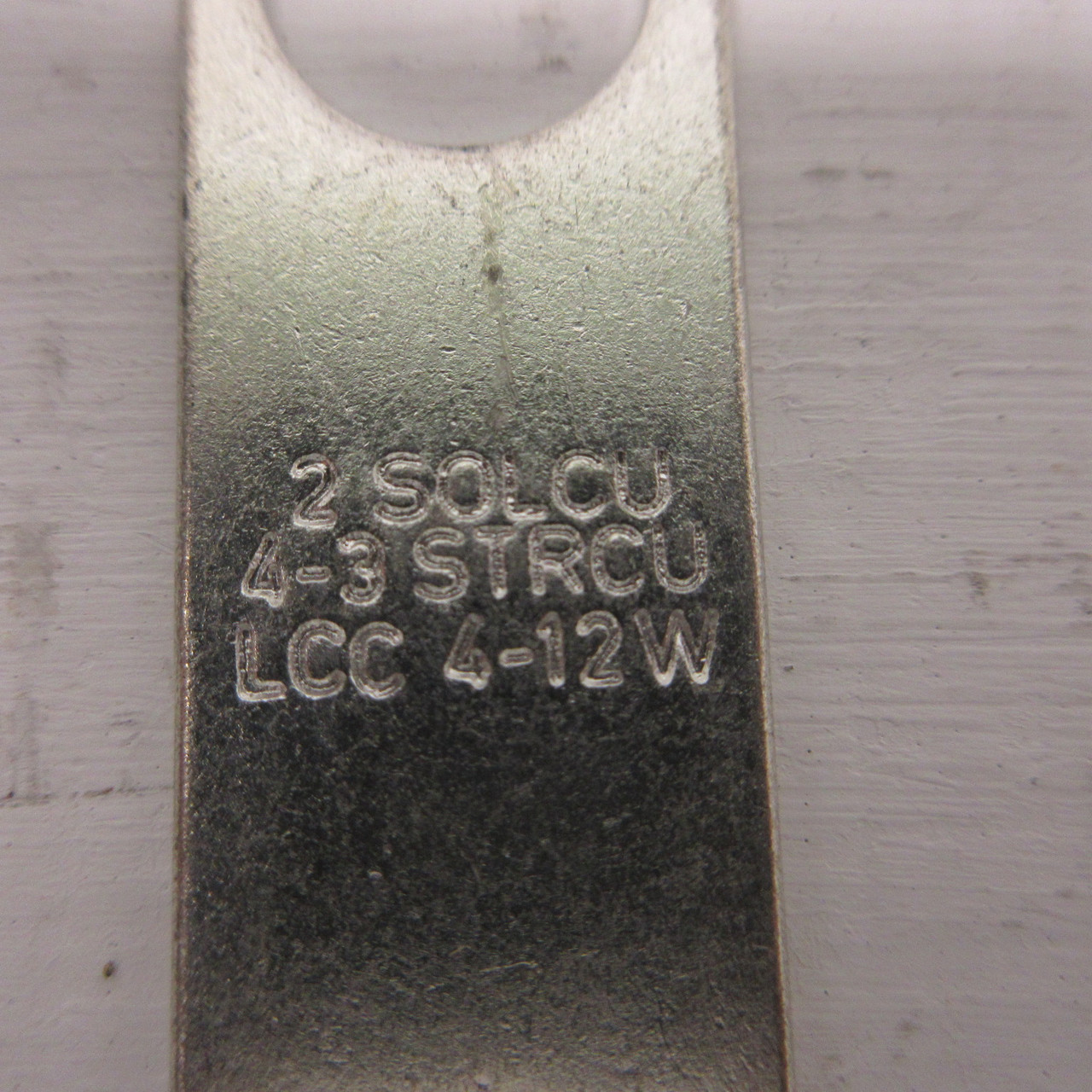 NEW Panduit LCC 4-12W 2 SOLCU 4-3 STRUC 2 Hole Crimp Lugs Cooper NNB (LOT OF 3) (AH1483-5)
