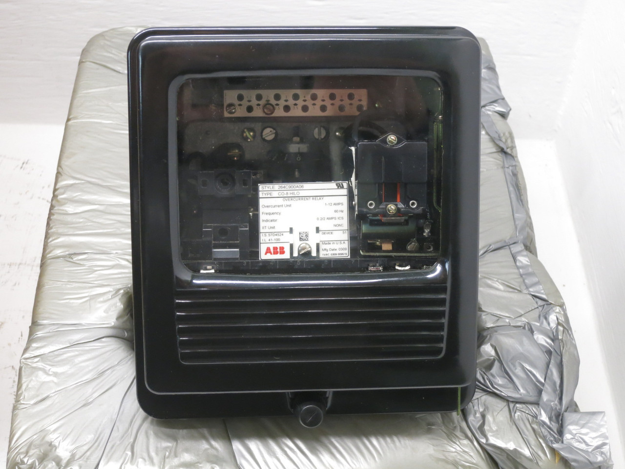 NEW ABB 264C900A06 Type CO-8 HILO Overcurrent Relay 1-12 Amp 60 Hz CO8HILO (DW8406-1)