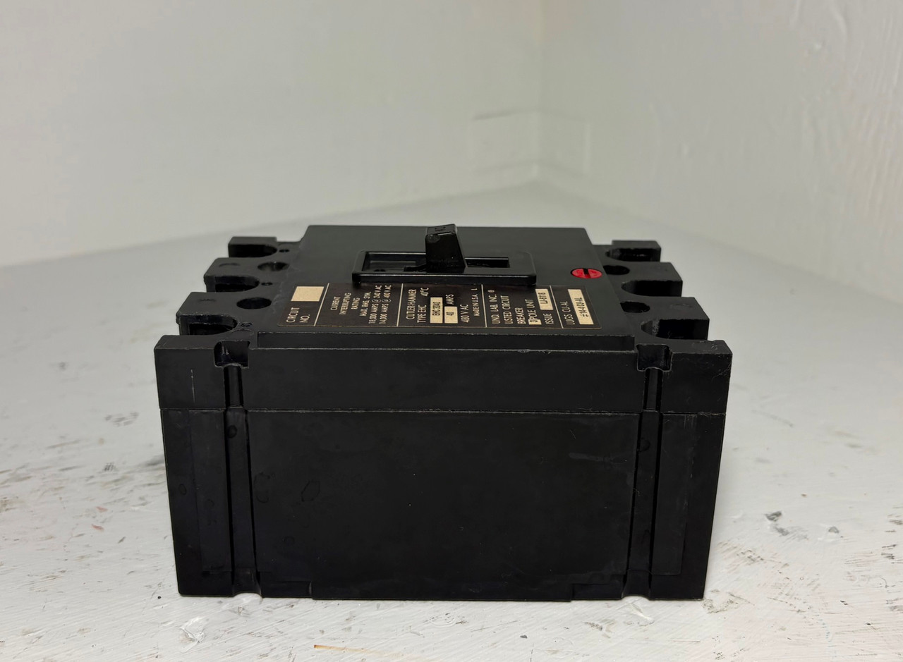 NEW Cutler-Hammer EHC3040 40A Circuit Breaker 480V 3P Type EHC 40 Amp NIB (EM5978-1)
