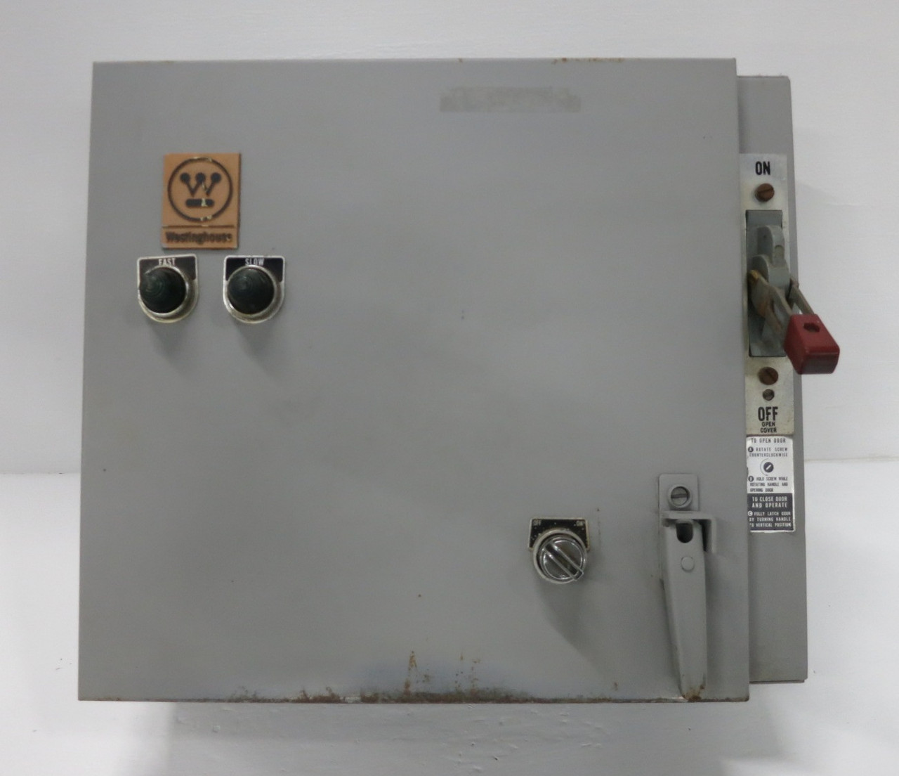 Westinghouse 50A Breaker Size 2 Two-Speed Motor Starter Combo Box 50 Amp MCP (DW8407-1)