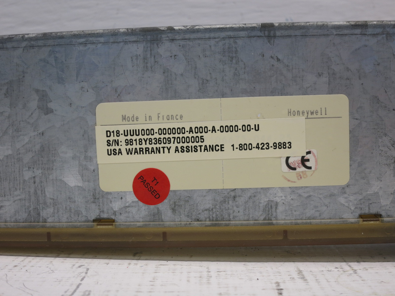 Honeywell DPR180 Chart Recorder Display Module D18-UUU000 DPR-180 Data Unit (DW8413-1)