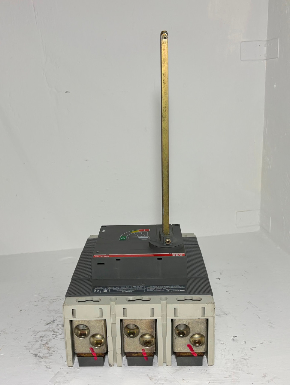 ABB S6H-D 600A Molded Case Switch SACE S6 w/ Aux Type S6H 600V 3P S6HD 600 Amp (EM5983-1)
