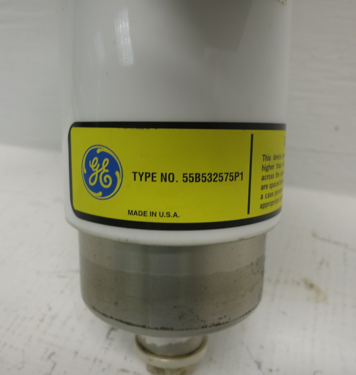 GE 55B532575P1 Vacuum Bottle Interrupter CR193 400A LimitAmp 7.2kV 400 Amp (DW8418-15)