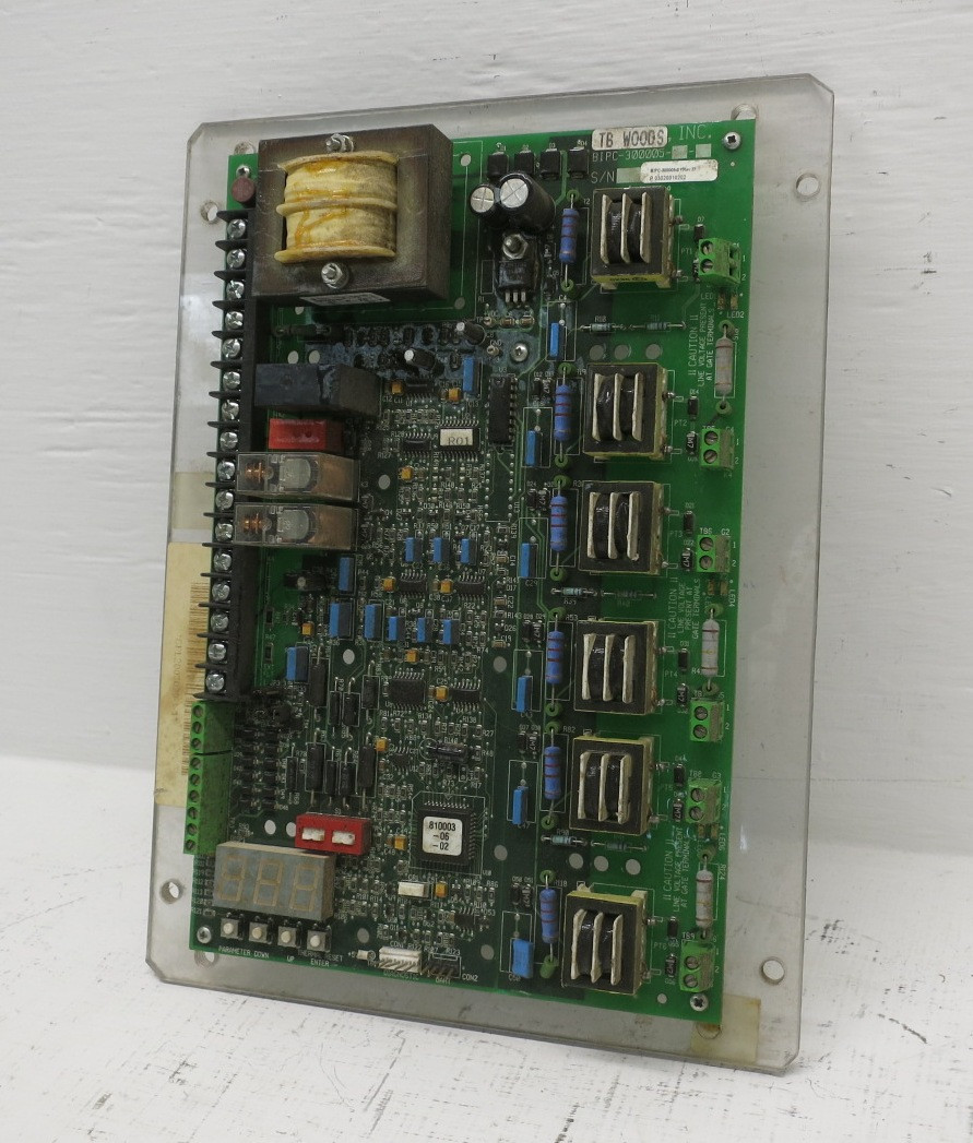 TB Woods BIPC-300005-01 Rev 23 Soft Start Control Board BIPC300005-01 PCB Card (DW8423-1)