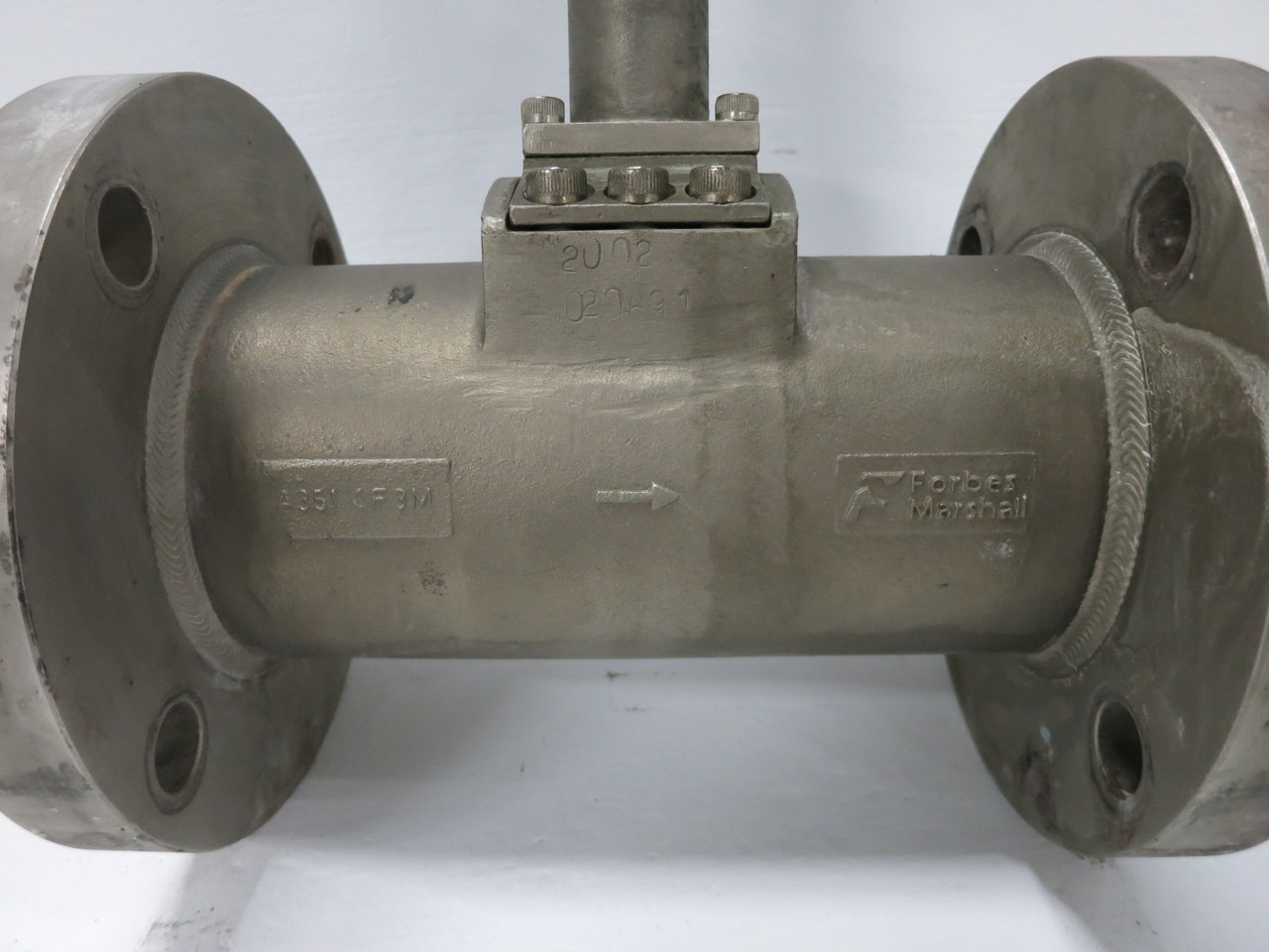 Forbes Marshall VFM7000 3" Vortex Flow Meter SS316L A351 CF3M 3 Inch (DW8422-1)