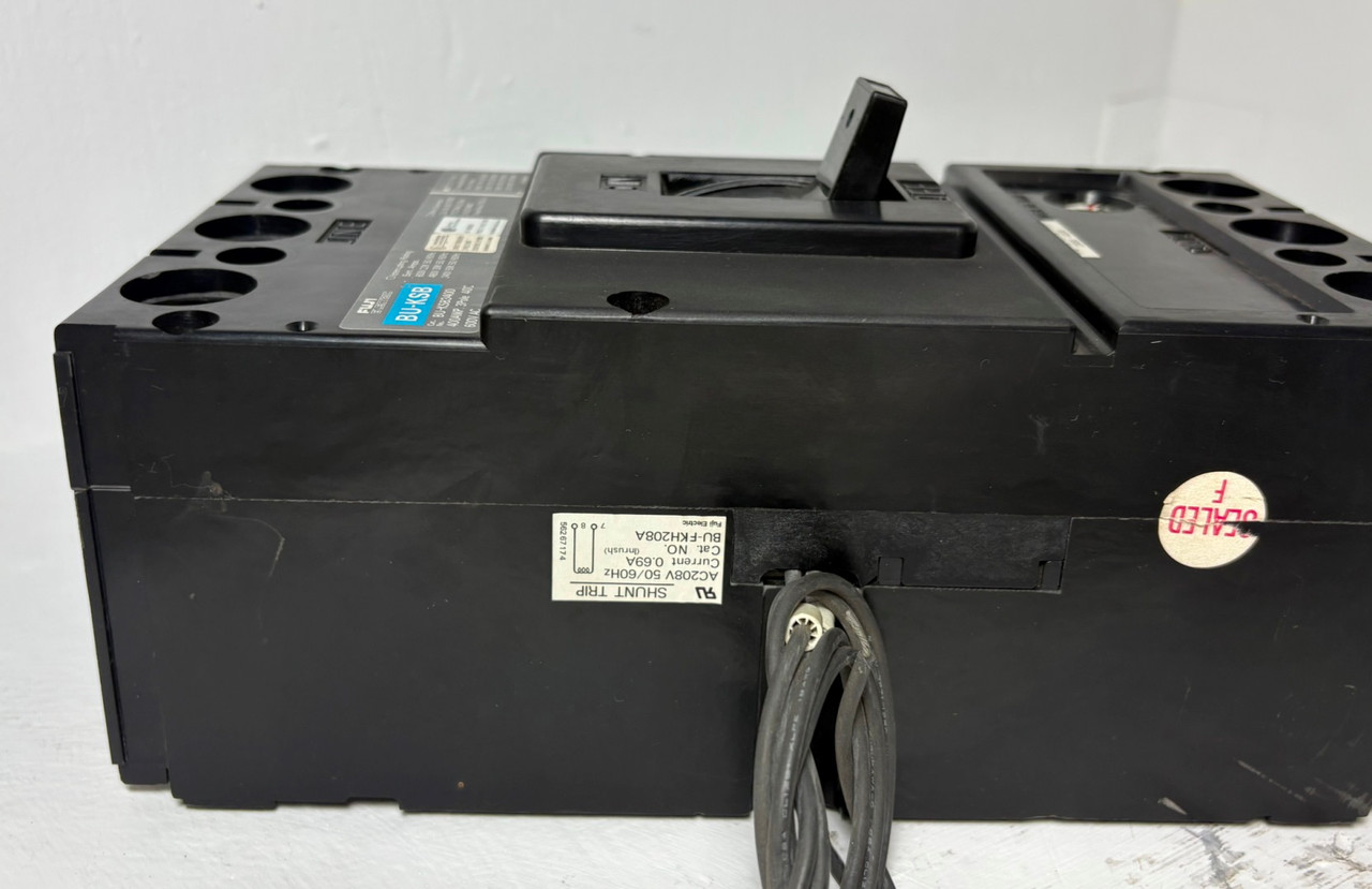 Fuji Electric BU-KSB3400 400A Circuit Breaker Shunt Aux BU-KSB BUKSB3400 400 Amp (EM5986-1)