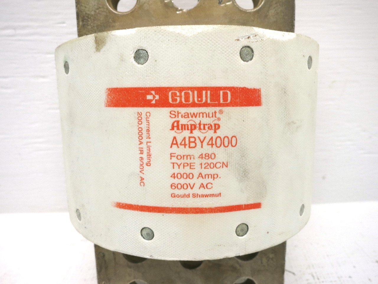 Gould Amp-Trap A4BY4000 Type 120CN 4000A Fuse Current Limiting 600V 4000 Amp 480 (DW8431-3)