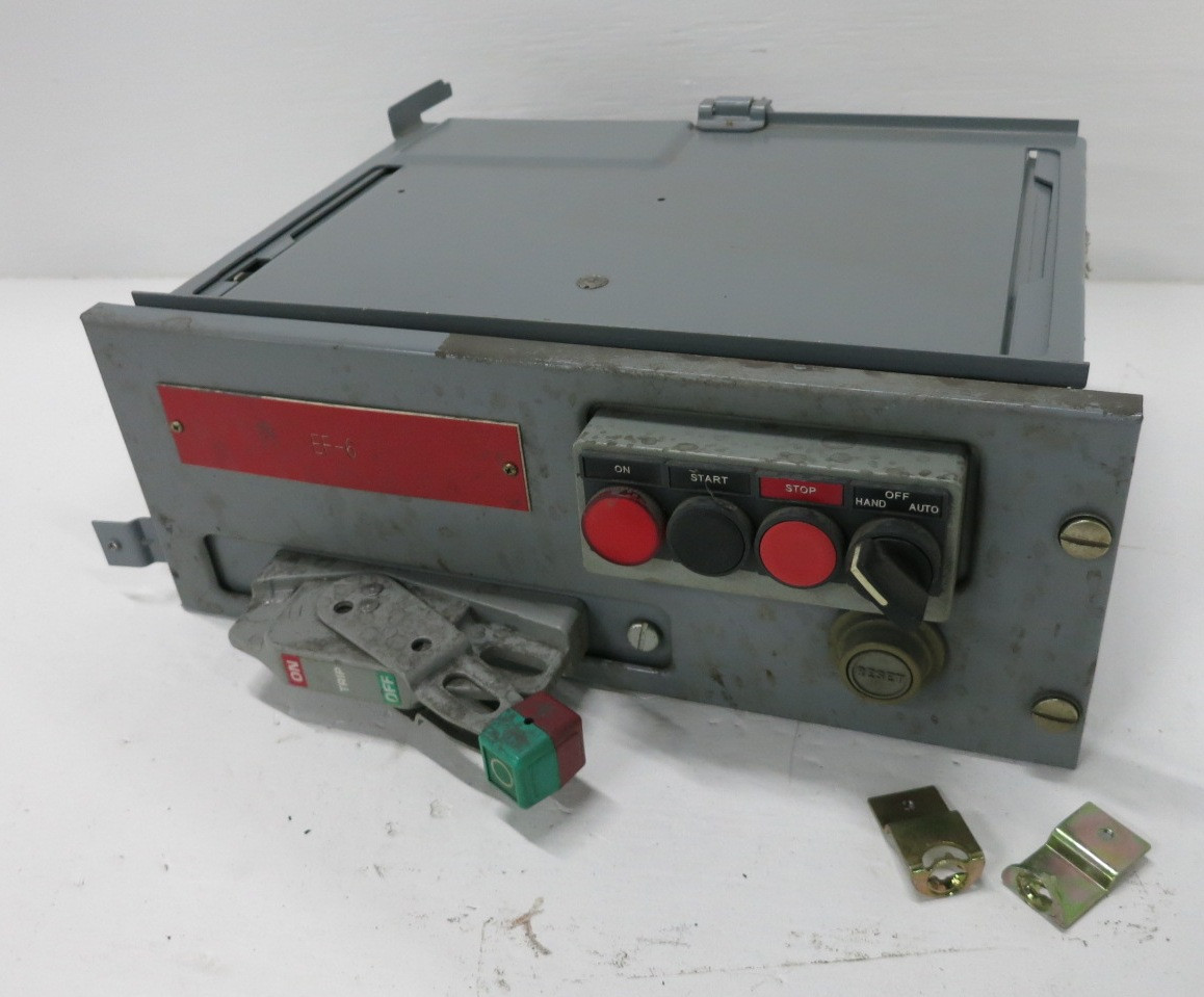 Square D Model 6 15A Breaker Size 1 Starter 6" Compact MCC Bucket 15 Amp GJL (DW8429-35)