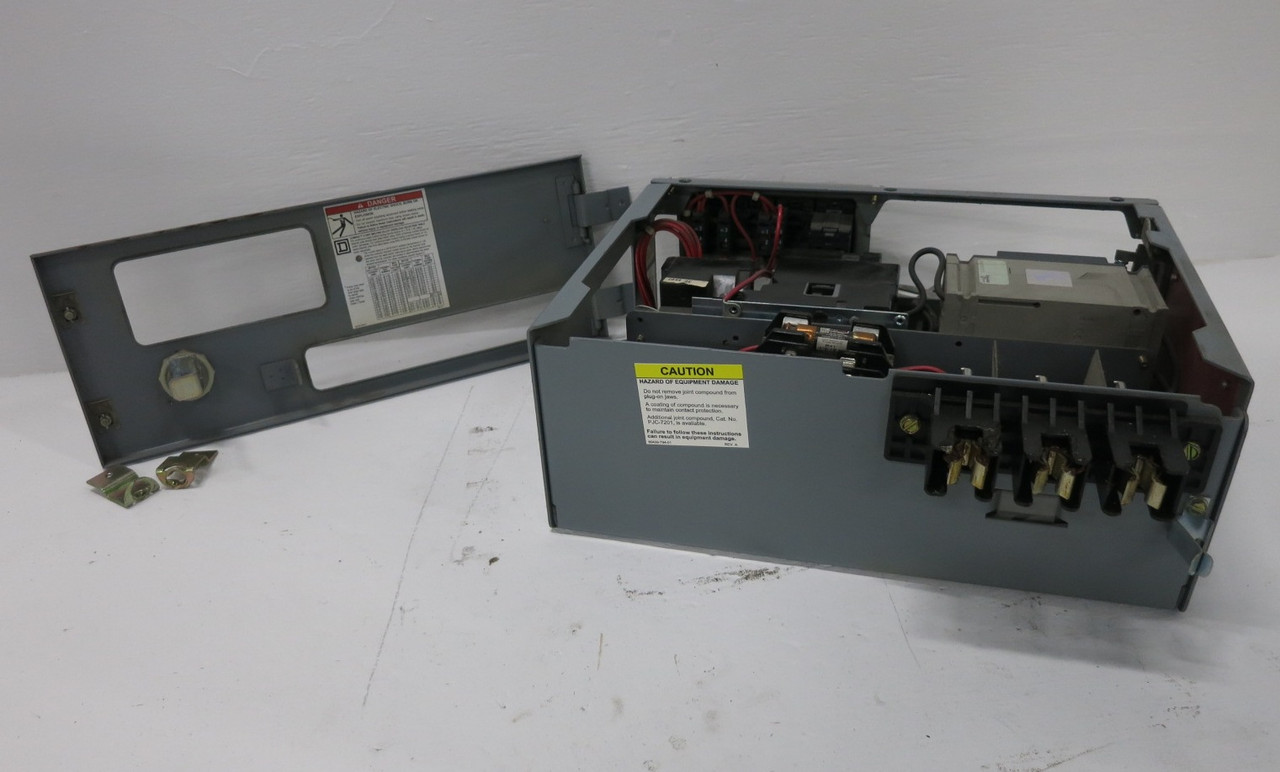 Square D Model 6 15A Breaker Size 1 Starter 6" Compact MCC Bucket 15 Amp GJL (DW8429-35)