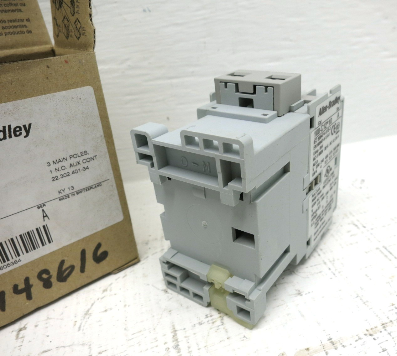 NEW Allen Bradley 100-C12A10 C12 Motor Contactor 240V Coil 100-C12*A10 7.5 HP (DW8432-1)