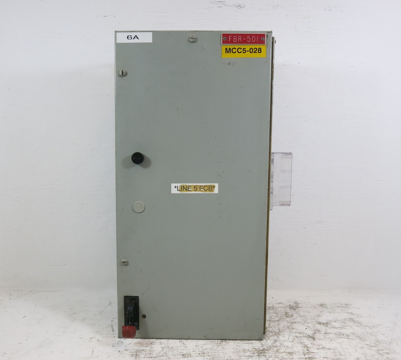 GE 8000 Size 3 Contactor 100 Amp Fusible 30" MCC Bucket CR305EO** 100A (BJ1151-1)
