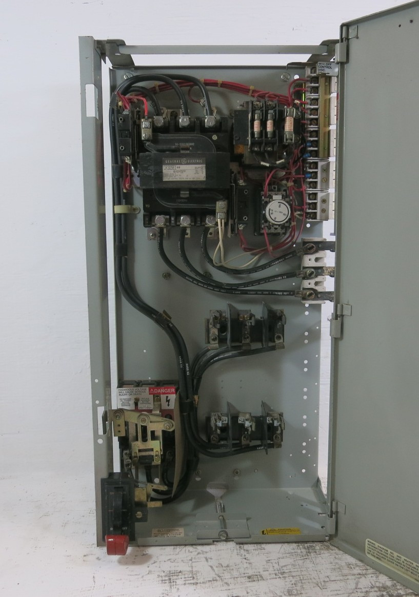 GE 8000 Size 3 Contactor 100 Amp Fusible 30" MCC Bucket CR305E1** 100A (BJ1149-1)