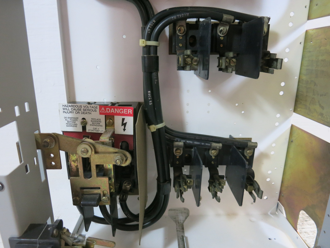 GE 8000 Size 3 Starter 100 Amp Fusible 30" MCC Bucket CR306EO**LTH 100A (BJ1152-1)