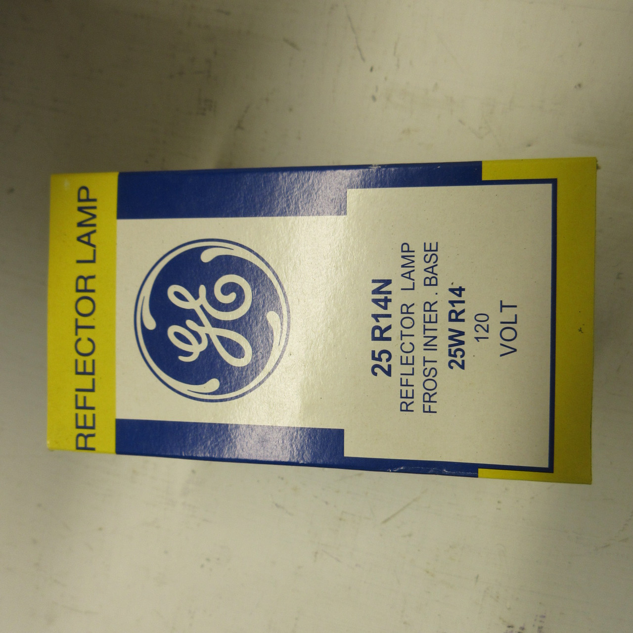 NEW GE 25R14N Incandescent Lamp Light Bulbs 25W R14 120V 39156 (BOX OF 120) (AH1508-4)