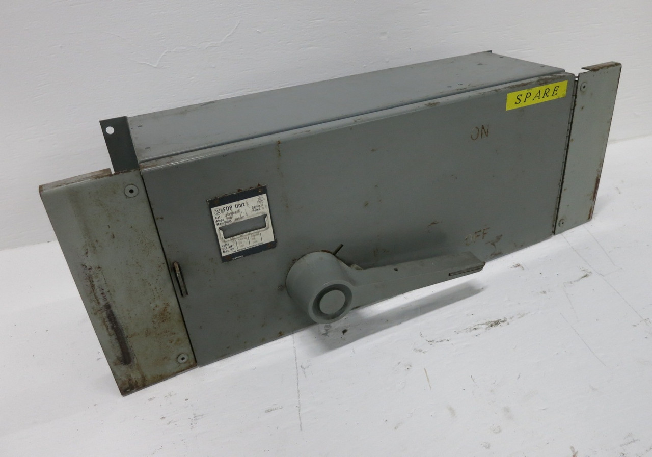 Westinghouse FDPS364R 200A 600V Fusible Panelboard Switch FDP Unit 200 Amp FDPS (DW8445-2)