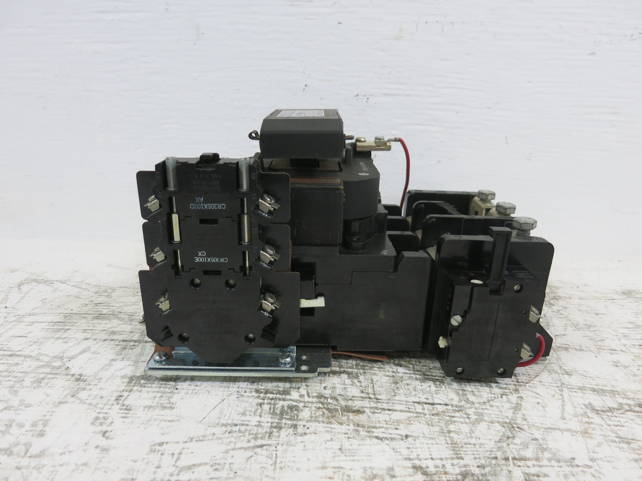 GE CR306E000LAA Size 3 Motor Starter 90A 600V 120V Coil 50HP Sz3 90 Amp CR306E0 (BJ1154-1)