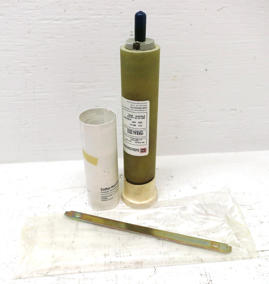 NEW Cutler Hammer 15RBA4-300E 300E Amp 15.5kV Fuse Refill 423D815A45 RBA-RDB-400 (DW8448-2)